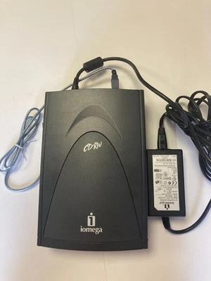 UNIDAD USB EXTERNA IOMEGA CD/RW 52X24X52 P/N CDRW55292EXT RARA VEZ USADA Foto 1 de 4