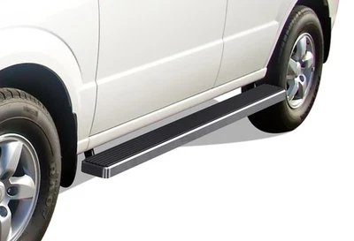 APS Stainless Steel 5 inches Running Boards Fit 03-10 KIA Sorento - Image 1 of 4