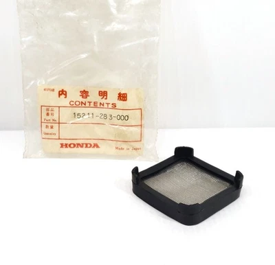 Pantalla de filtro de aceite original Honda CB450 CL450 CB500T OEM 15211-283-000 nueva nueva nueva en stock Foto 1 de 4