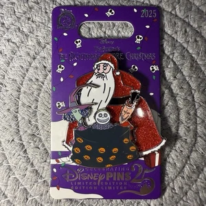 Disney Parks Pin 2025 Nightmare Before Christmas Lock, Shock & Barrel LE 4000 - Bild 1 von 2