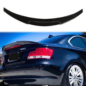 Rear Trunk Spolier For 2008-2013 BMW 1 Series E82 Coupe ABS M4 Style Gloss Black