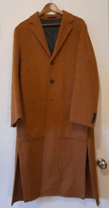 JOSEPH - Long Alpaca buttoned front panel overcoat - Sz 48 - Picture 1 of 20