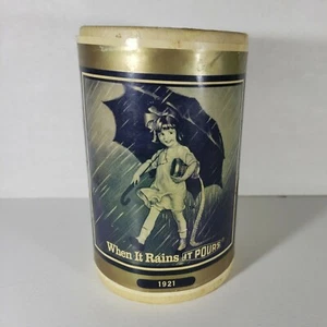 Morton Salt Container “When it Rains it Pours” Vintage Reproduction of 1921 - Picture 1 of 6