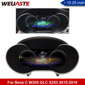 For Mercedes Benz C W205 GLC X253 2015-19 Multifunctional Instrument LCD Digital - Picture 1 of 11