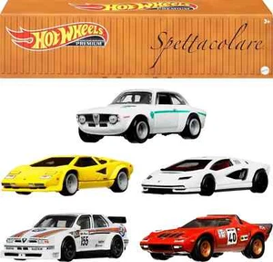 Hot Wheels Premium Car Culture Set of 5 Cars in Collectible Container Che Figata - Picture 1 of 5