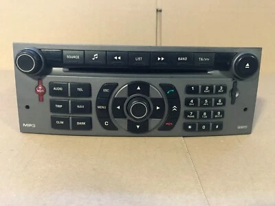 Autoradio Citroen C5 Peugeot 407 96632914YW RT3 N3 10  - Immagine 1 di 2