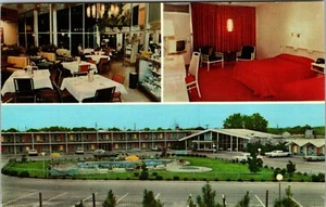 Postal VA Holiday Inn Emporia Virginia Vistas Múltiples Comedor y Hotel Habitación Piscina  - Imagen 1 de 2