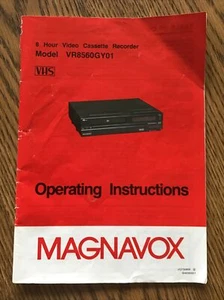 Magnavox VR8560GY01 Bedienungsanleitung - Bild 1 von 5