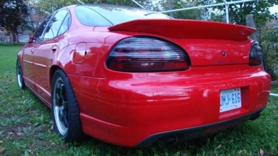 1997-2003 Spoiler de descarga personalizado pintado (grande) para Pontiac Grand Prix "estilo SLP" - Imagem 1 de 4