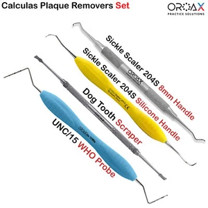 Sondas de medición de profundidad periodontal removedor de cálculo removedor de hoz dental - Imagen 1 de 5