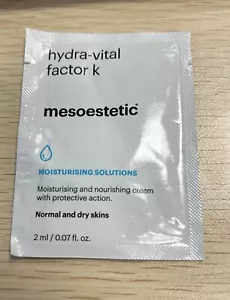 Factor Hidravital Mesoestetic K 2 ml x 4 piezas = muestra de 8 ml #usau - Imagen 1 de 1
