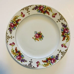 Renwick Japan 9-3/4” Floral Dinner Plate RNW8 Set of 4 - Picture 1 of 5
