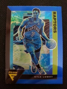 2020-21 Flux Basketball Kyle Lowry  Blue Prizm Parallel RAPTORS  #163
