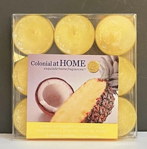 Velas coloniales TEALIGHT CUPCAKE CLEMENTINA o COCO PIÑA - Imagen 1 de 3