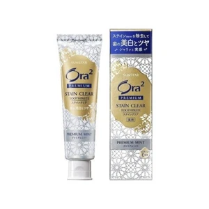 Ora2 Premium Stain clear Paste Premium mint Toothpaste 100g Sunstar from Japan - Picture 1 of 2