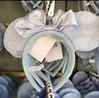 Disney Minnie Ears Headband Cinderella Blue Lace Ribbon Bow Tokyo 