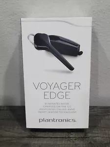 Plantronics Voyager Edge Bluetooth Wireless Headset + Charging Case- Black - Picture 1 of 3