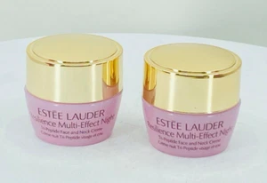 Estee Lauder  Resilience Multi-Effect Night Tri-Peptide Face/Neck -0.24oz(lot 2) - Picture 1 of 7