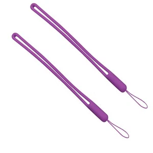 Lot de 2 dragonnes réglables en silicone étanche pour téléphone portable clé ... - Photo 1 sur 7