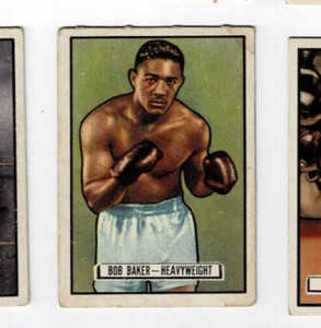 1951 Topps Ringside Boxing #25 Bob Baker VG