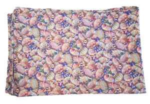Easter Egg Tablecloth Rectangular Handmade Spring Festive Pink Yellow 76x57 - Picture 1 of 3