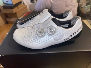 NEW Shimano S-Phyre RC901 White Cycling Shoes Size 36 - Picture 1 of 10