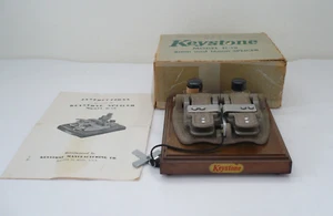 Vintage Keystone 8mm & 16mm Spleißgerät Modell D-18 mit Flaschen, Anleitung, Box - Bild 1 von 12