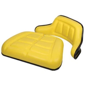 2 Piece Yellow Seat Cushion Set Fits John Deere F910 F911 F912 F915 F925 F930 - Picture 1 of 12