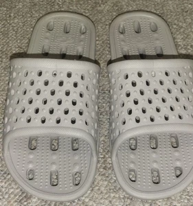 Ego Slide Unisex Sandals Rubber Slip On Grey Size 42-43 - Picture 1 of 4