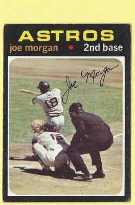 1971 Topps Baseball Joe Morgan Card # 264 VG No Creases Free Shipping - Image 1 of 2