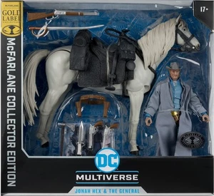 DC Multiverse 7" Figure 2-Pack - Jonah Hex With The General Gold Label Platinum - Picture 1 of 1
