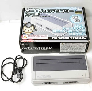 Retro Freak Cartridge Adapter for Super Famicom SFC CY-RF-9 w/ Cable - Picture 1 of 12