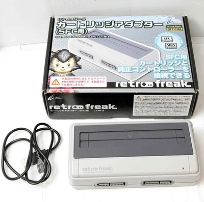 Retro Freak Cartridge Adapter for Super Famicom SFC CY-RF-9 w/ Cable - Image 1 of 4