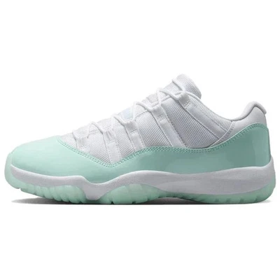 Size 9 - Nike Women's Air Jordan 11 Retro Low 'White Igloo' AH7860-103 - Image 1 of 4