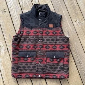 Cinch Herren Western Weste Aztekenmuster Gr. XL Knopf/Reißverschluss - Bild 1 von 5