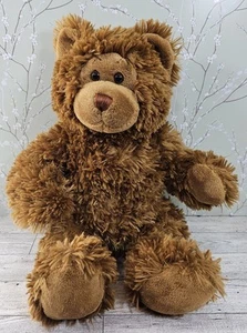 Build-A-Bear Workshop Shaggy Brown Bear - Long Fuzzy Soft Brown Fur - Plush Toy - Picture 1 of 6