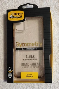 OtterBox Symmetry Series Sleek Protection Case for Apple iPhone 11 Clear Glitter - Photo 1 sur 9