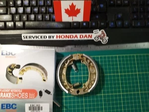 Honda ATC CT TRX EBC303 Standard Brake Shoes New Fits 1977-2021 50-200cc - Picture 1 of 12