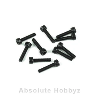 Tekno M3x10mm Cap Head Screws (black, 10pcs) - TKR1523 - Picture 1 of 1