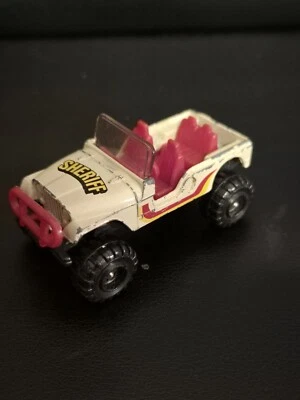 Corgi juniors Sheriff Jeep (1980's / Fast Free Shipping) - Image 1 of 4