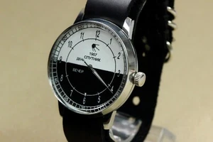 Wrist watch RAKETA Sputnik 1957 Classic watch Day & Night Soviet style USSR - Picture 1 of 10