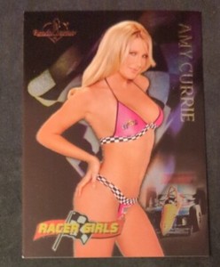 2006 Bench Warmer World Cup Amy Currie Racer Girls Insert #3 *Read Condition*