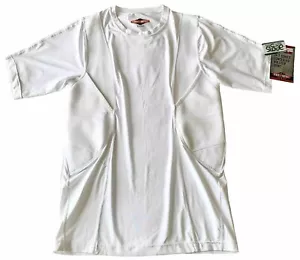 Camicia Tru-Spec 24-7 manica corta fondina nascosta bianca nuova con etichette taglia XL - Foto 1 di 12