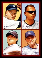2009  Upper Deck Goudey #35-7 Whitey Ford / Alex Rodriguez / Derek Jeter / Wang
