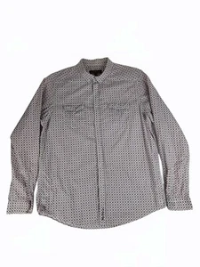 Ben Sherman Shirt Purple and white patterned, Size XL Pre-owned, good condition. - Picture 1 of 4