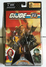 G.I. Joe Hasbro 2007 25th Anniversary Comic 2 Pack  Scarlett & Hawk New MOC