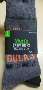 REALTREE Men's Colorful Dress Socks 2 pair Shoe Size 6-12 Big Bucks - Picture 1 of 3