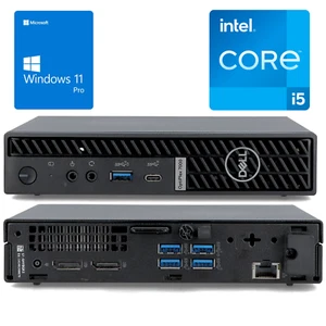 Dell Optiplex 7000 Micro i5-12500T (6 CORE) WLAN 8/16/32GB  240/480/960GB Win 11 - Bild 1 von 28