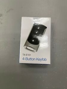 Interlogix TX-E101 4-Button Wireless Remote, GE 319.5Mhz Compatible
