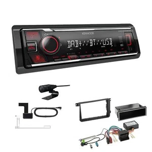 Kenwood KMM-BT408 DAB+ 1-DIN Auto Radio Bluetooth für Skoda Superb II ab 2008 - Bild 1 von 5